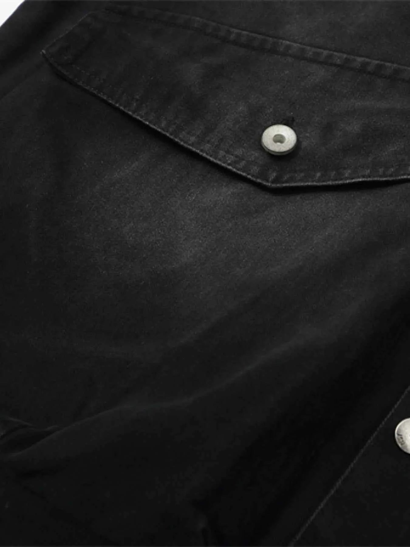 Men's Plus Size Drawstring Long Sleeve Jacket
