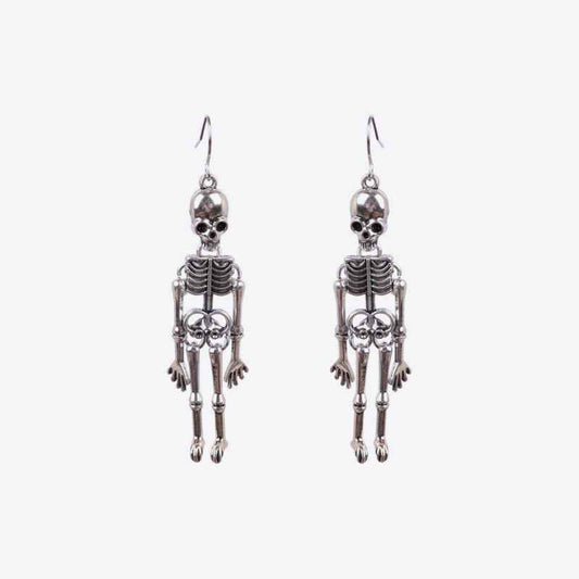 Skeleton Alloy Earrings