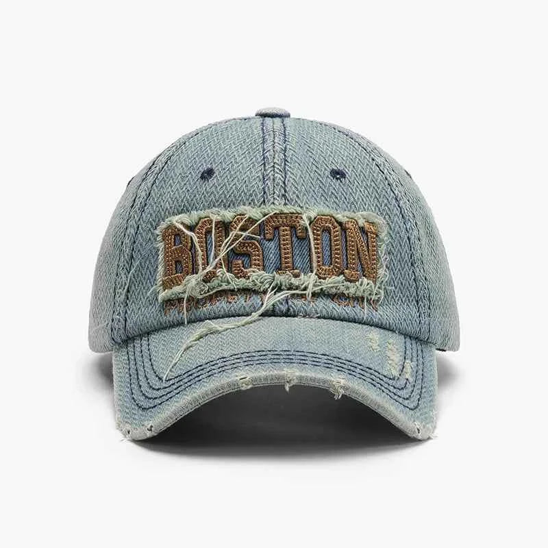 Letter Adjustable Cotton Baseball Cap