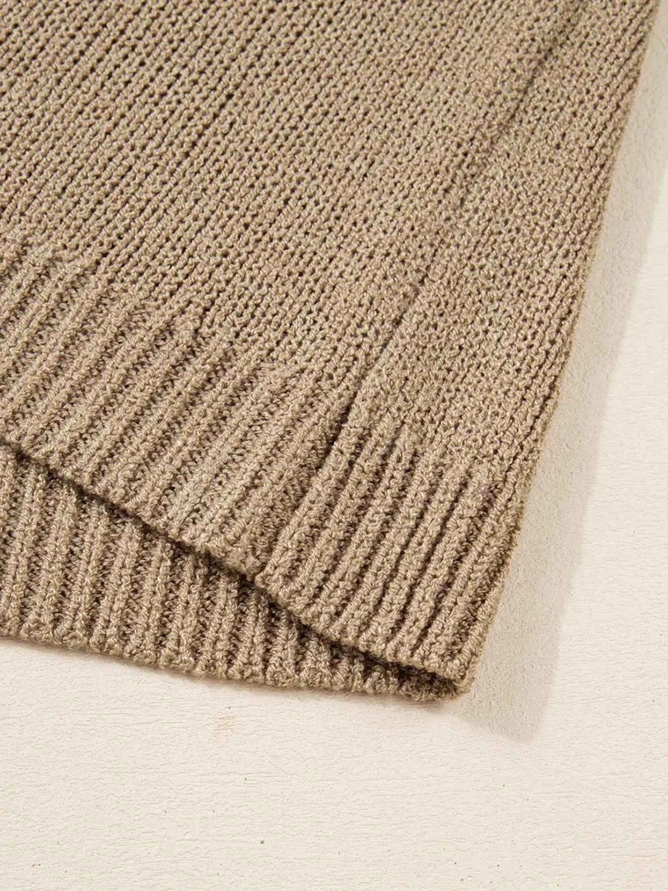 Oversize Drop Shoulder Slouchy Sweater Dress