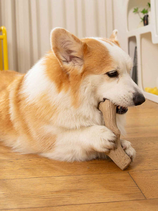 Durable Antler-Shaped Dog Chew Toy