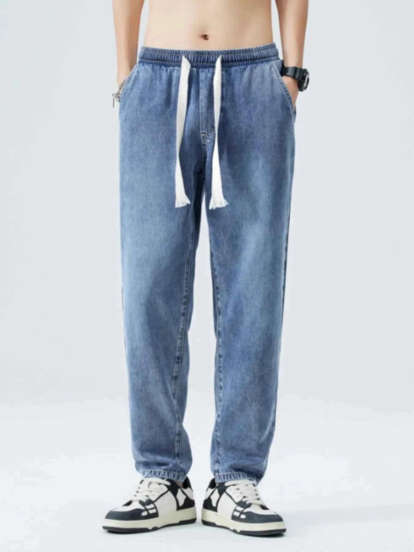 Men's Full Size Loose Fit Jeans Plus Size