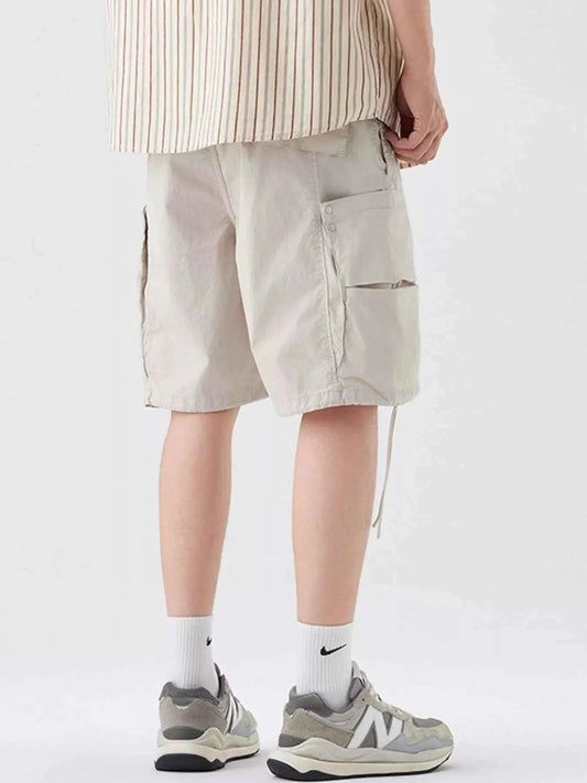 Men's Full Size Casual Cargo Shorts Plus Size