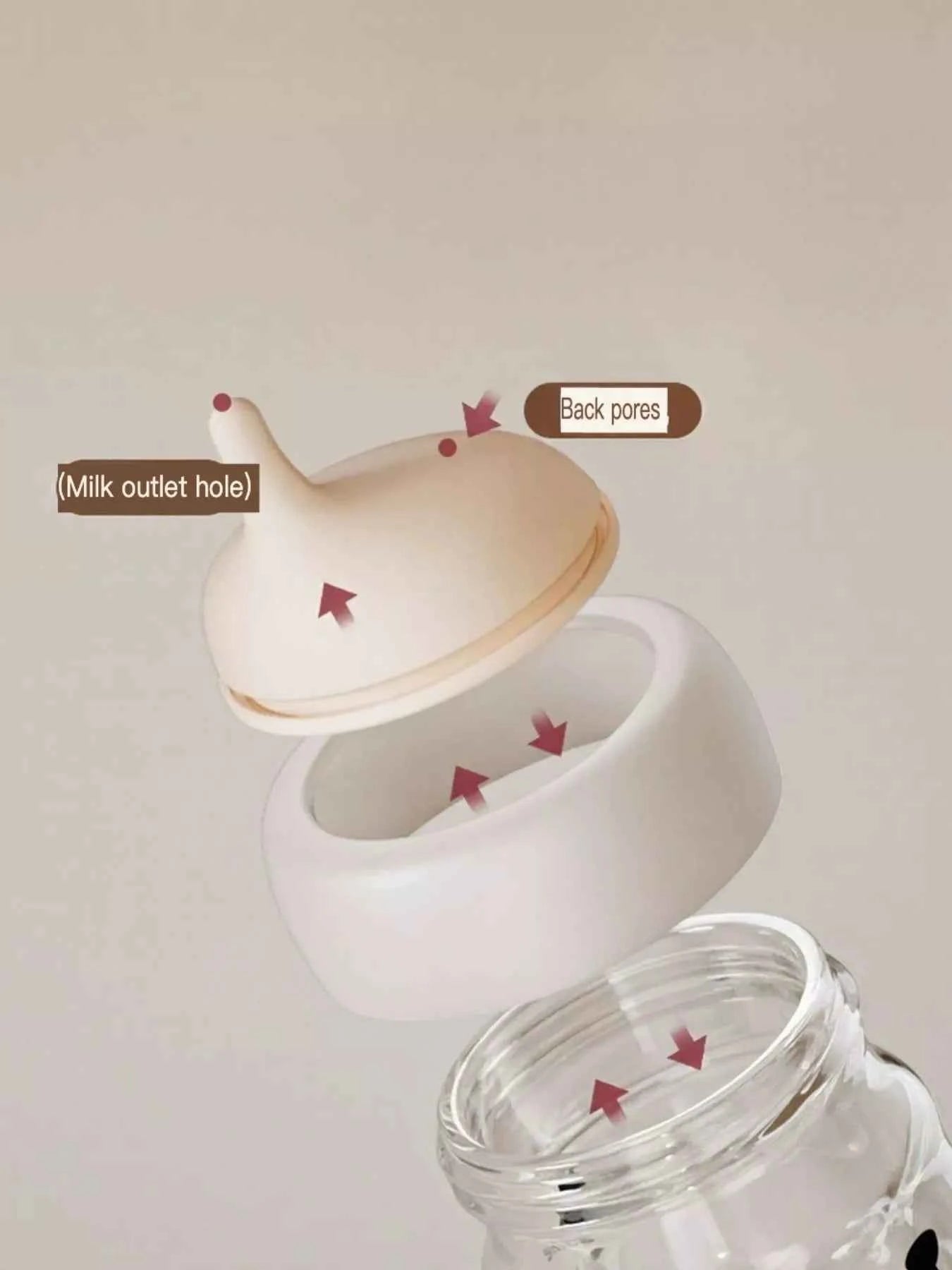Anti-Choking Silicone Pet Nursing Bottle