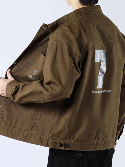 Men's Full Size Button Up Long Sleeve Shacket Plus Size