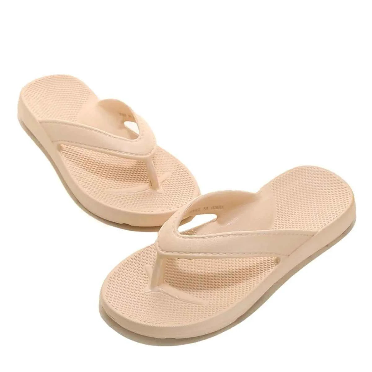 Toe Post Platform Slippers