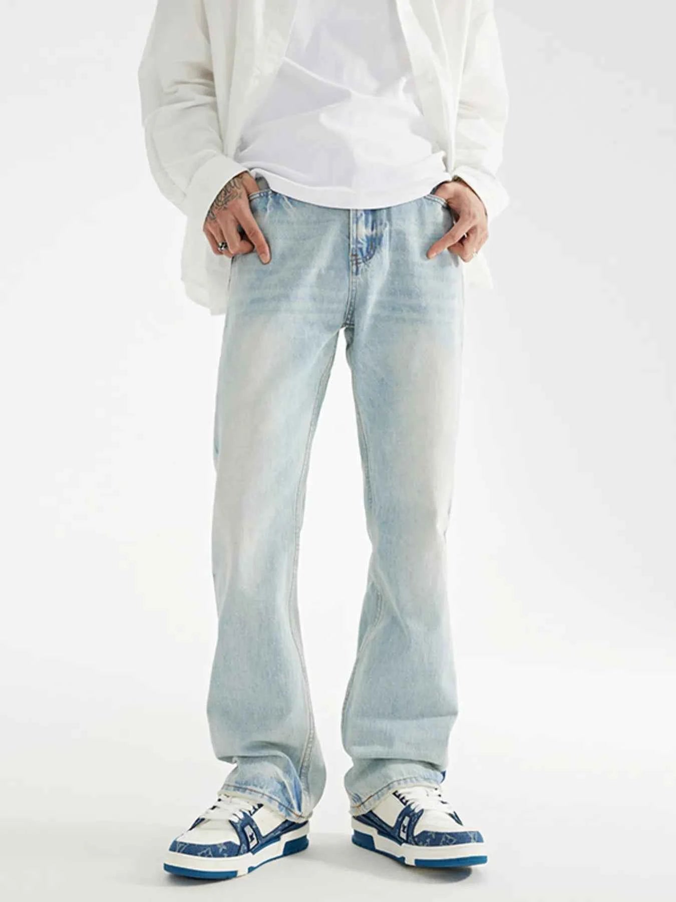 Men's Wash Loose Fit Jeans