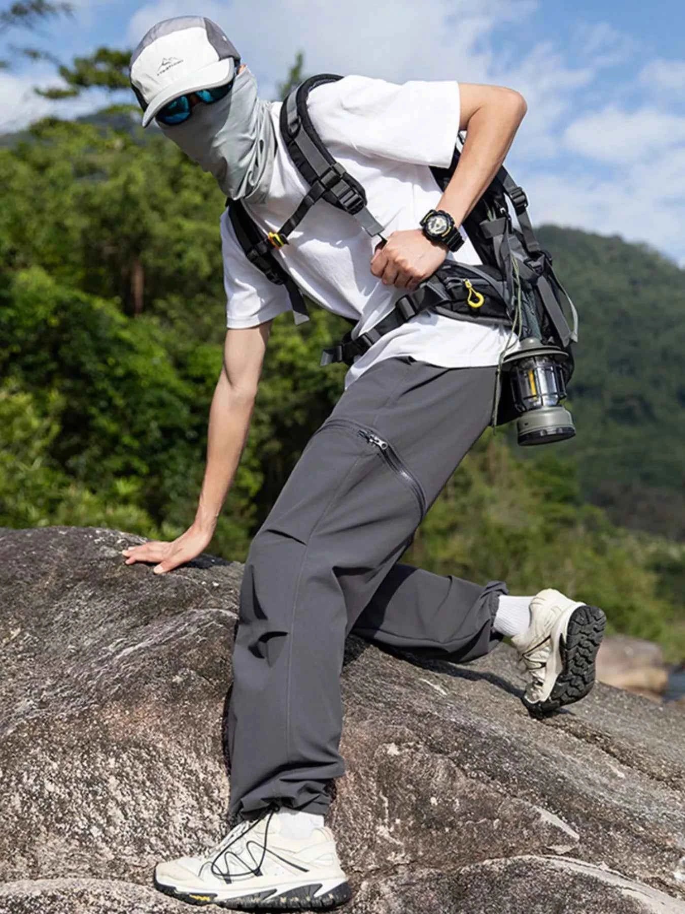 Men's Convertible Zip-Off Cargo Pants