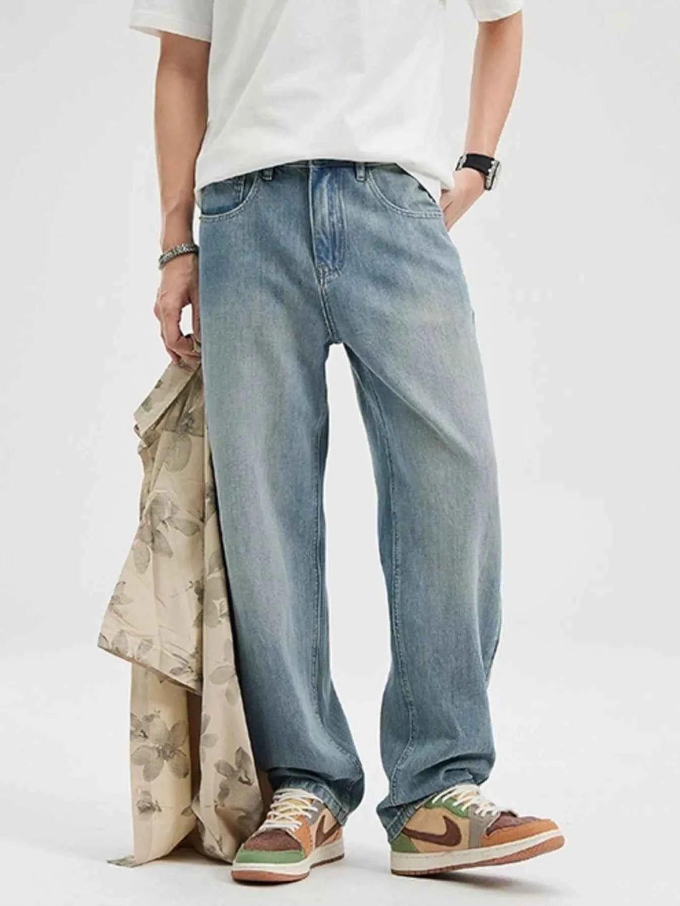 Men's Wide Leg Jeans