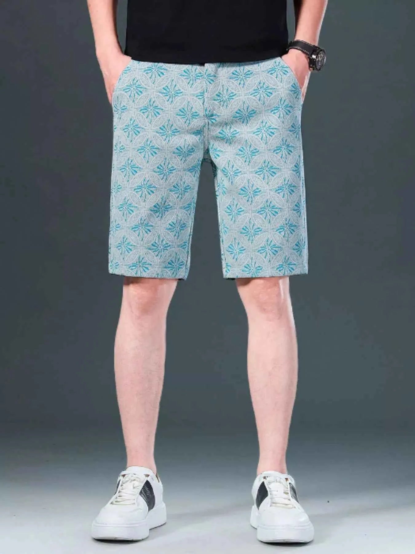 Men's Printed Loose Fit Shorts