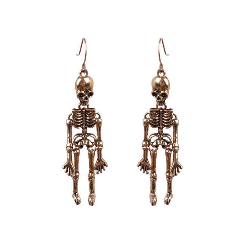 Skeleton Alloy Earrings