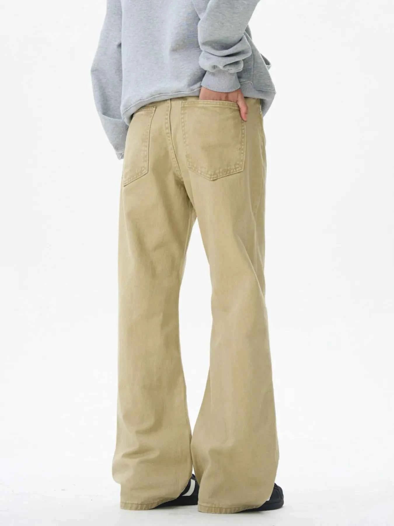 Men's Wide Leg Flare Jeans