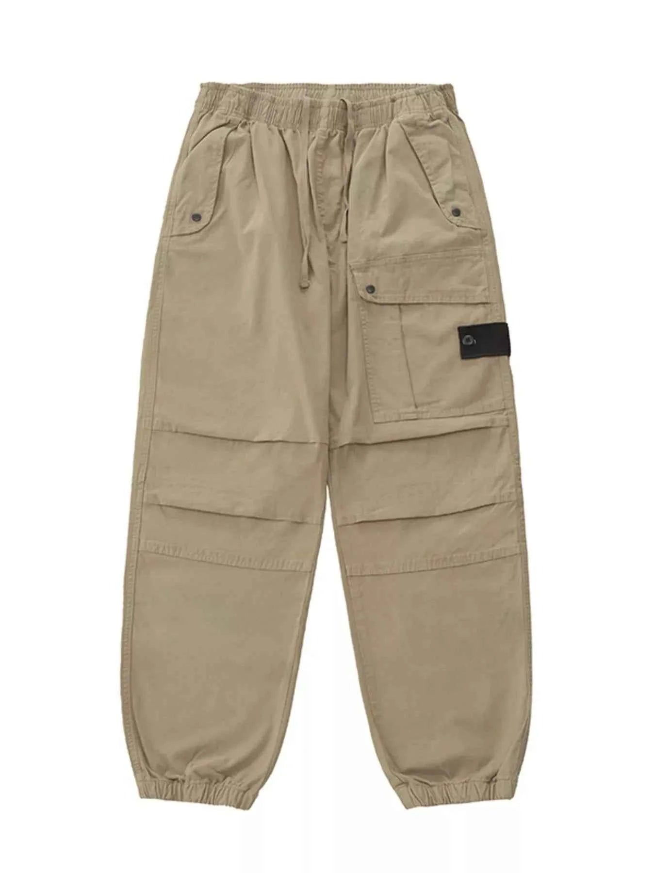 Men's Full Size Elastic Waist Joggers Plus Size
