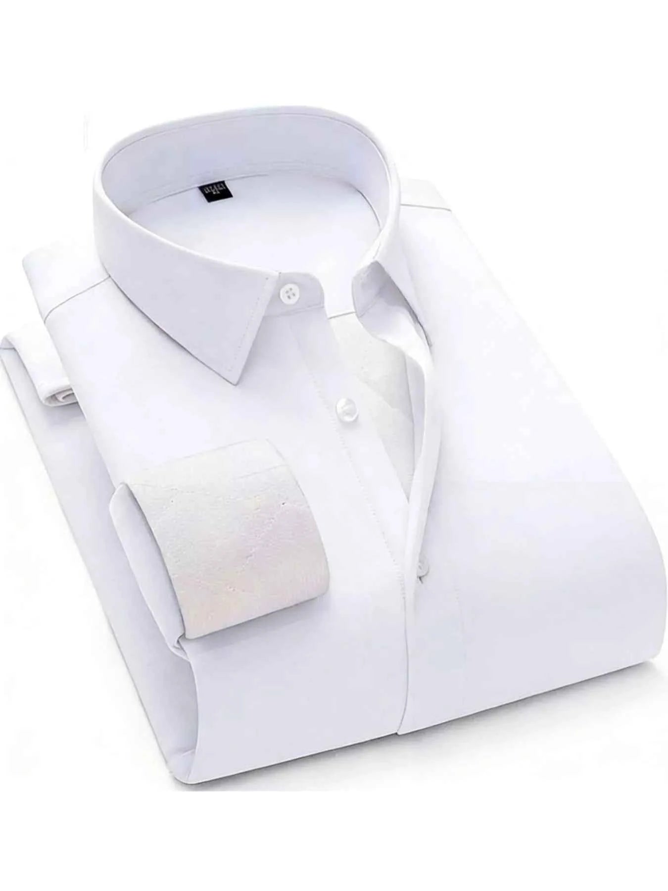 Men's Full Size Slim Fit Long Sleeve Shirt Plus Size