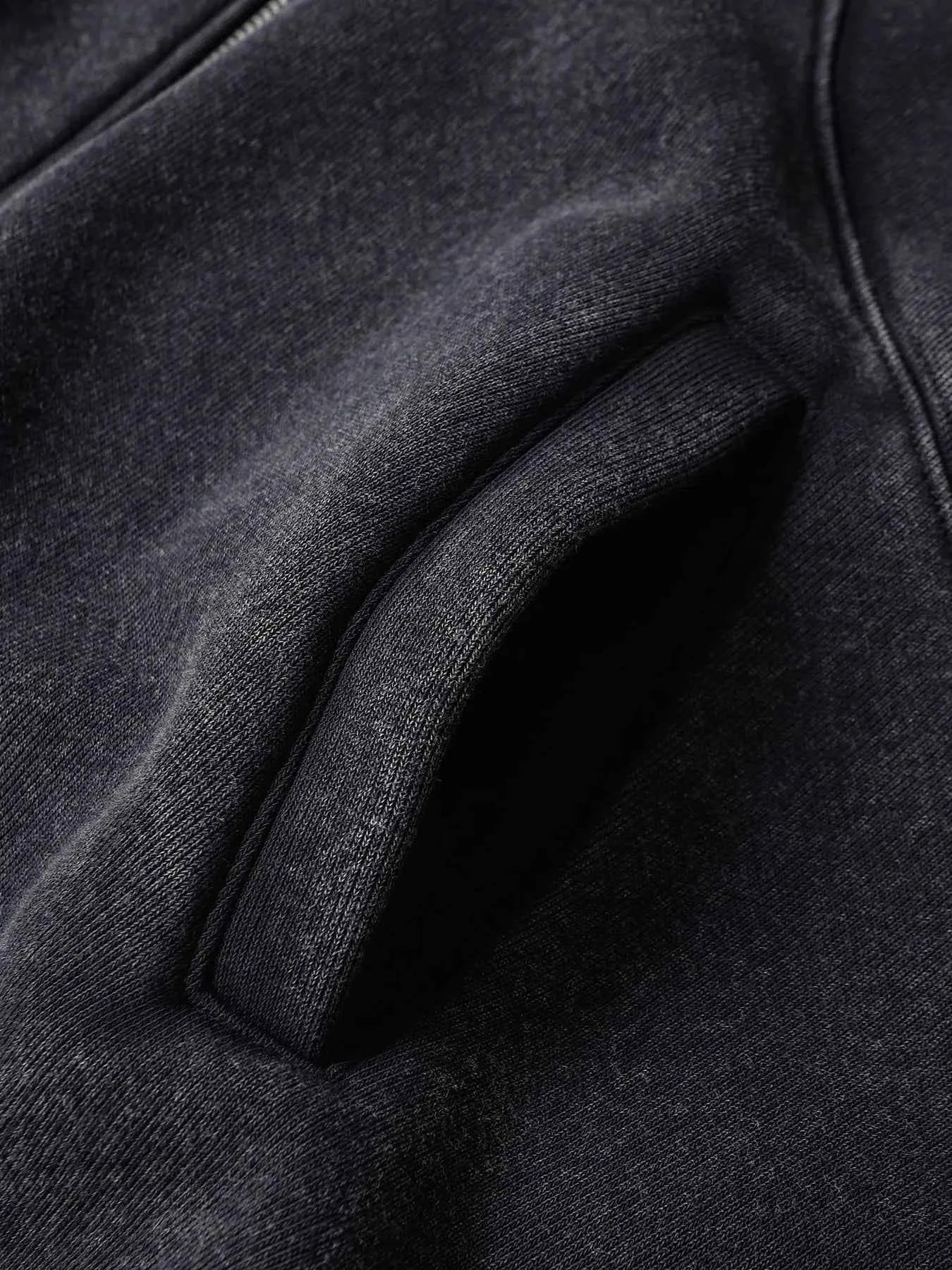 Men's Zip-Up Long Sleeve Hooded Jacket