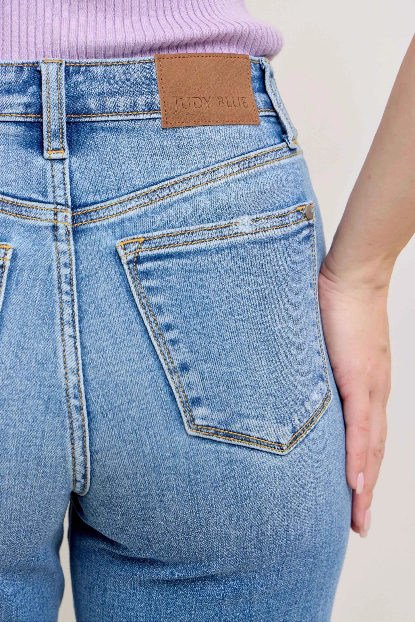 Judy Blue Full Size High Waist Straight Jeans Plus Size