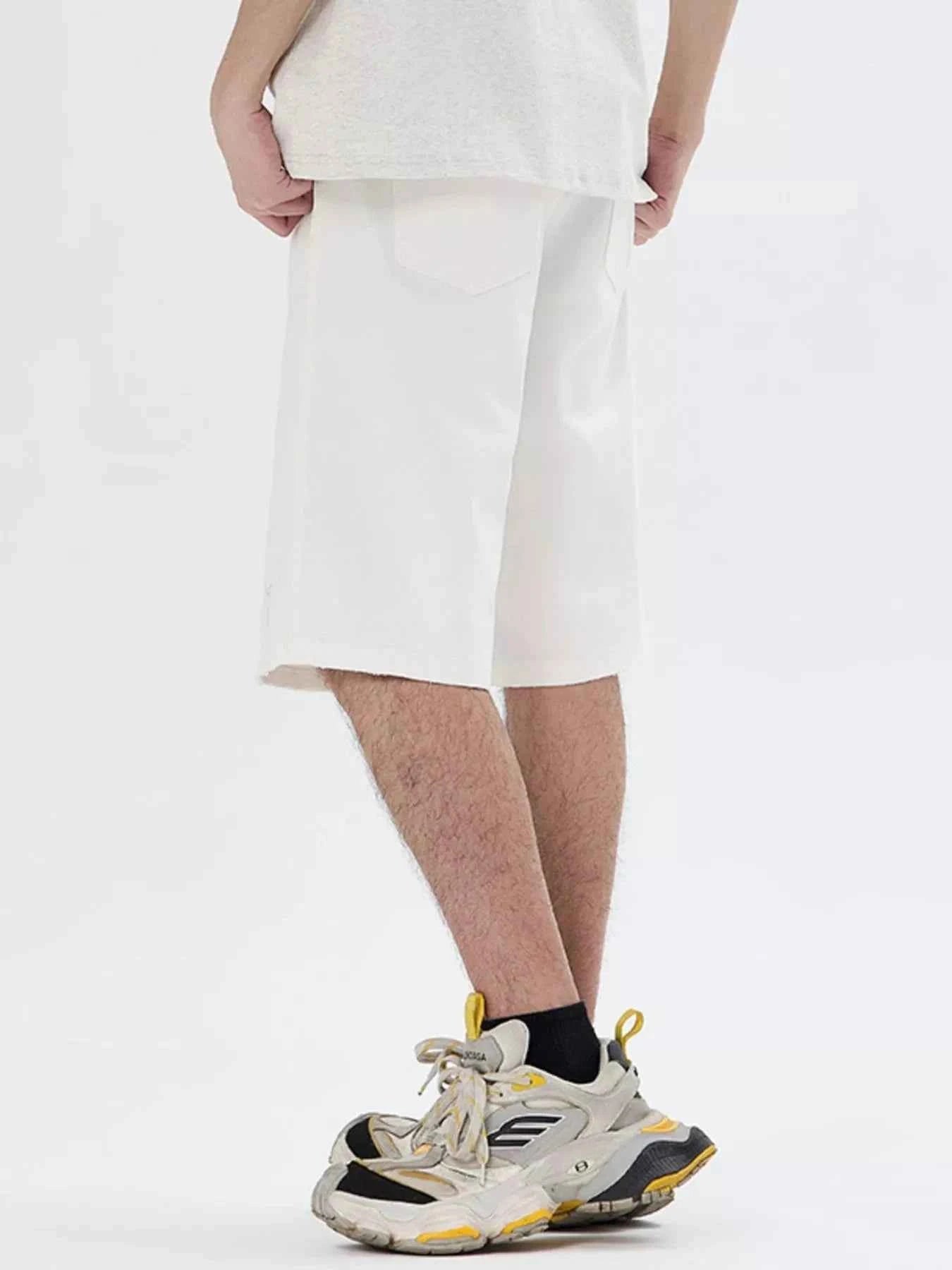 Men's Loose Fit Denim Shorts