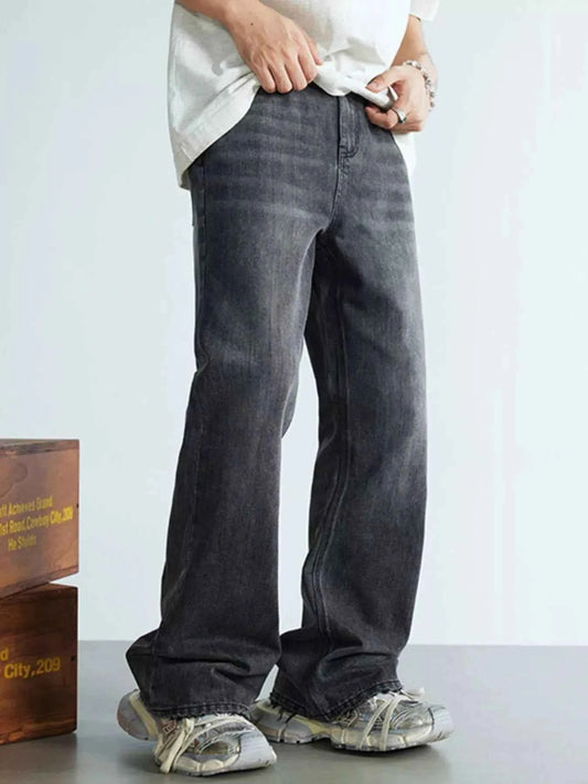 Men's Wide Leg Flare Jeans