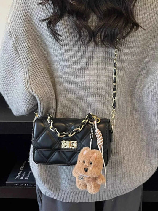 Quilted Leather Crossbody Bag