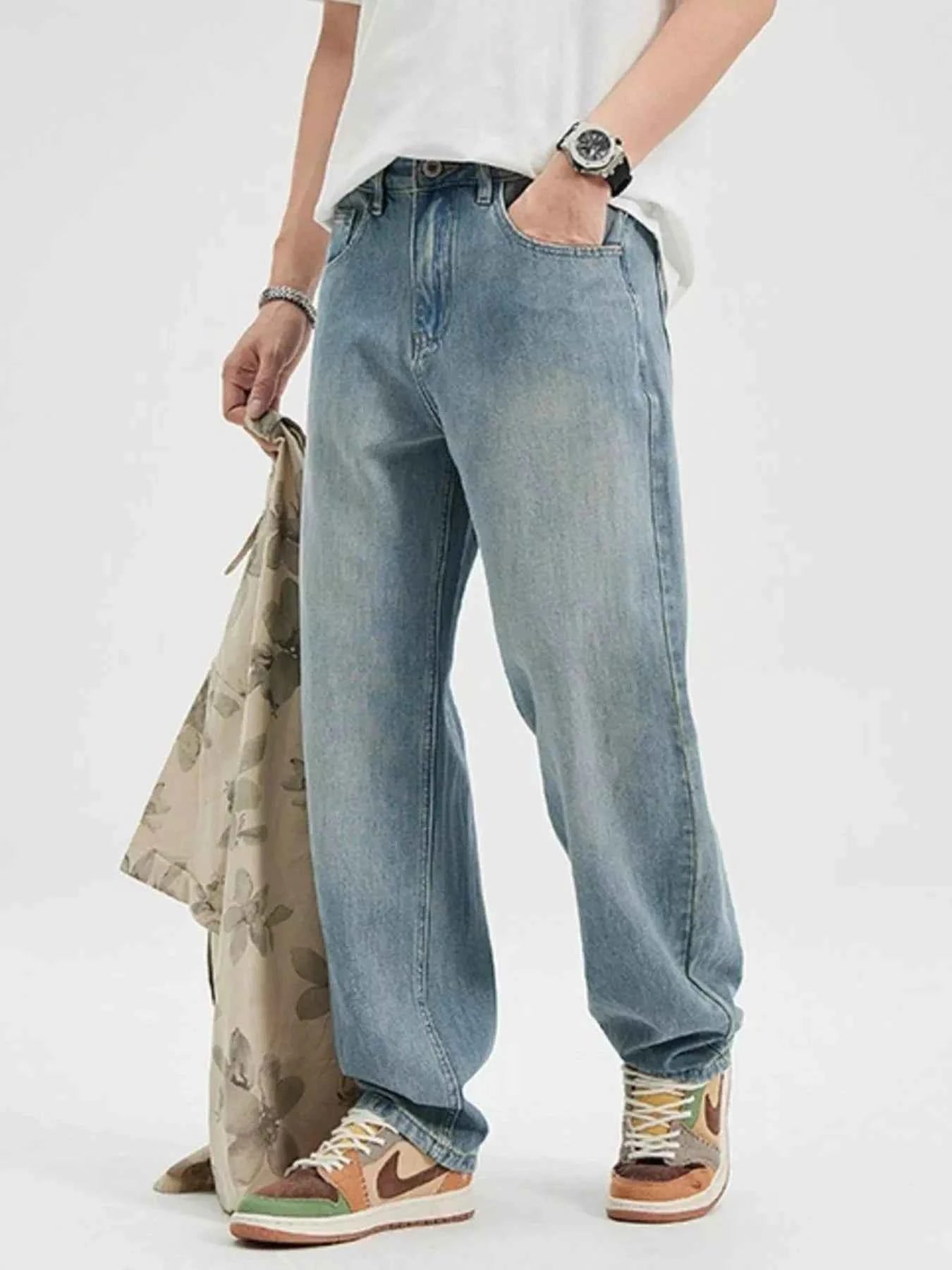 Men's Wide Leg Jeans