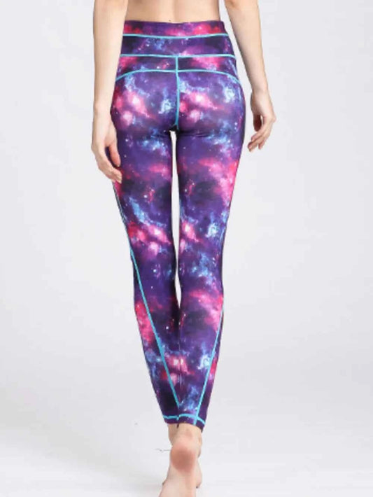 Printed Active High Waist Leggings
