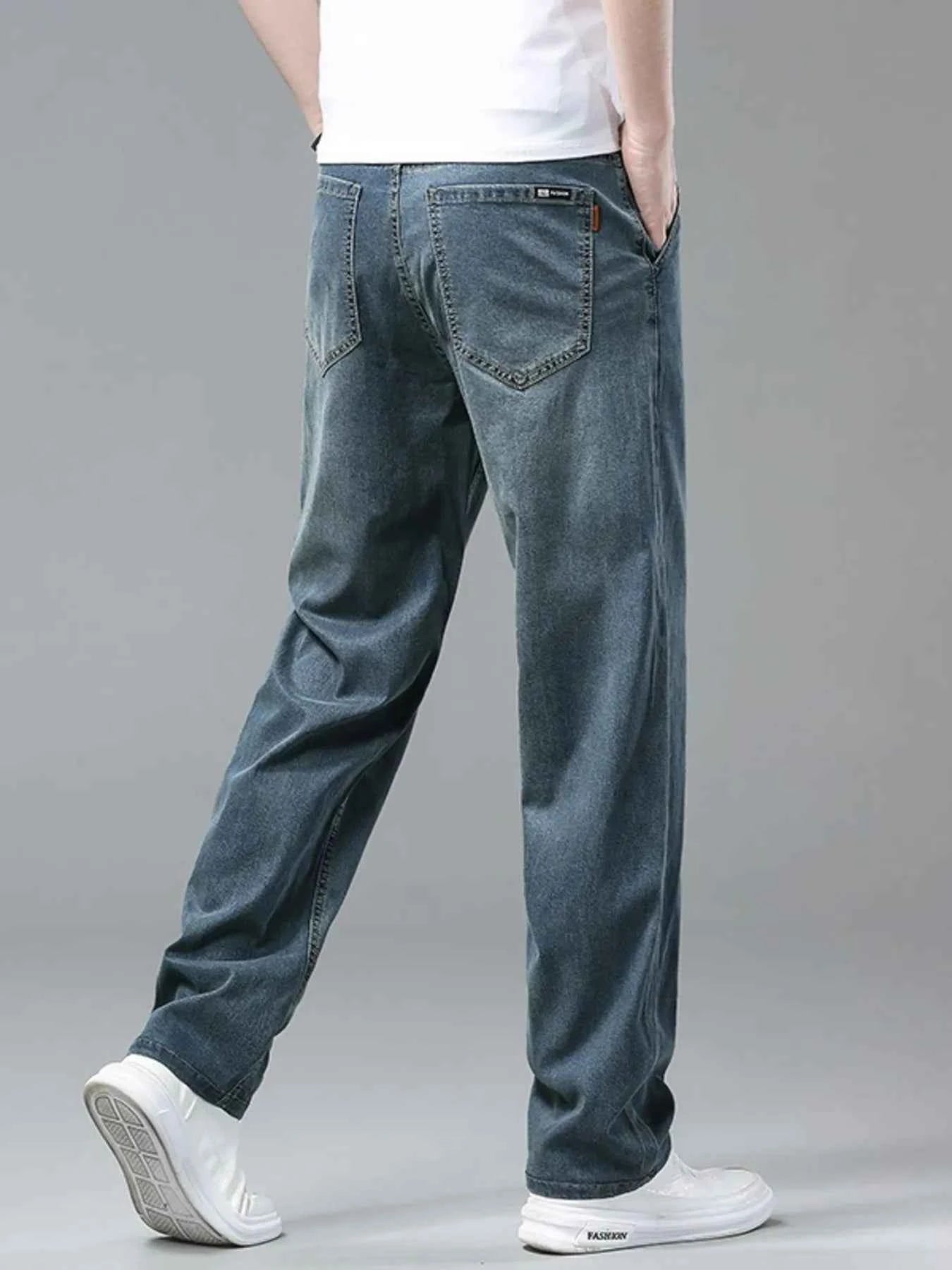 Men's Washed Straight Fit Comfort Pants