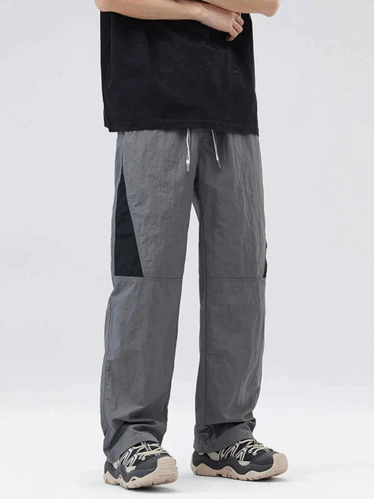 Men's Full Size Drawstring Wide Leg Pants Plus Size