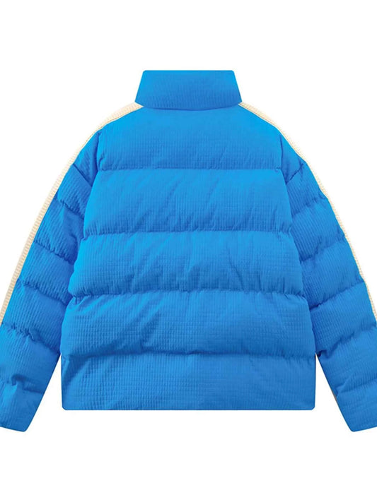 Men's Quilted Zip Up Puffer Jacket
