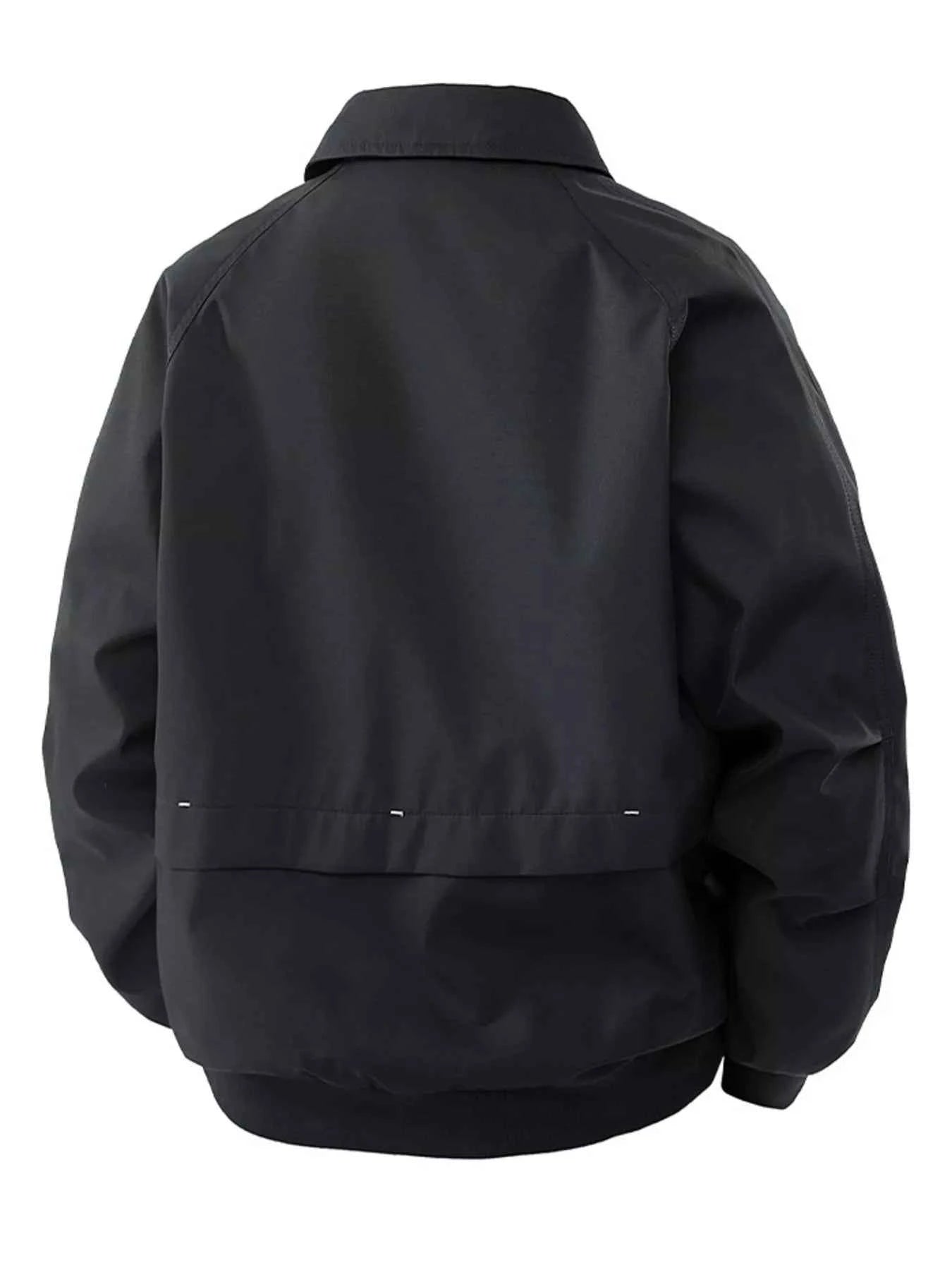 Men's Plus Size Zip Up Long Sleeve Jacket