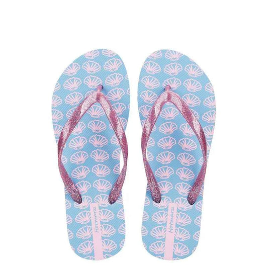 Tropical Print Summer Slippers