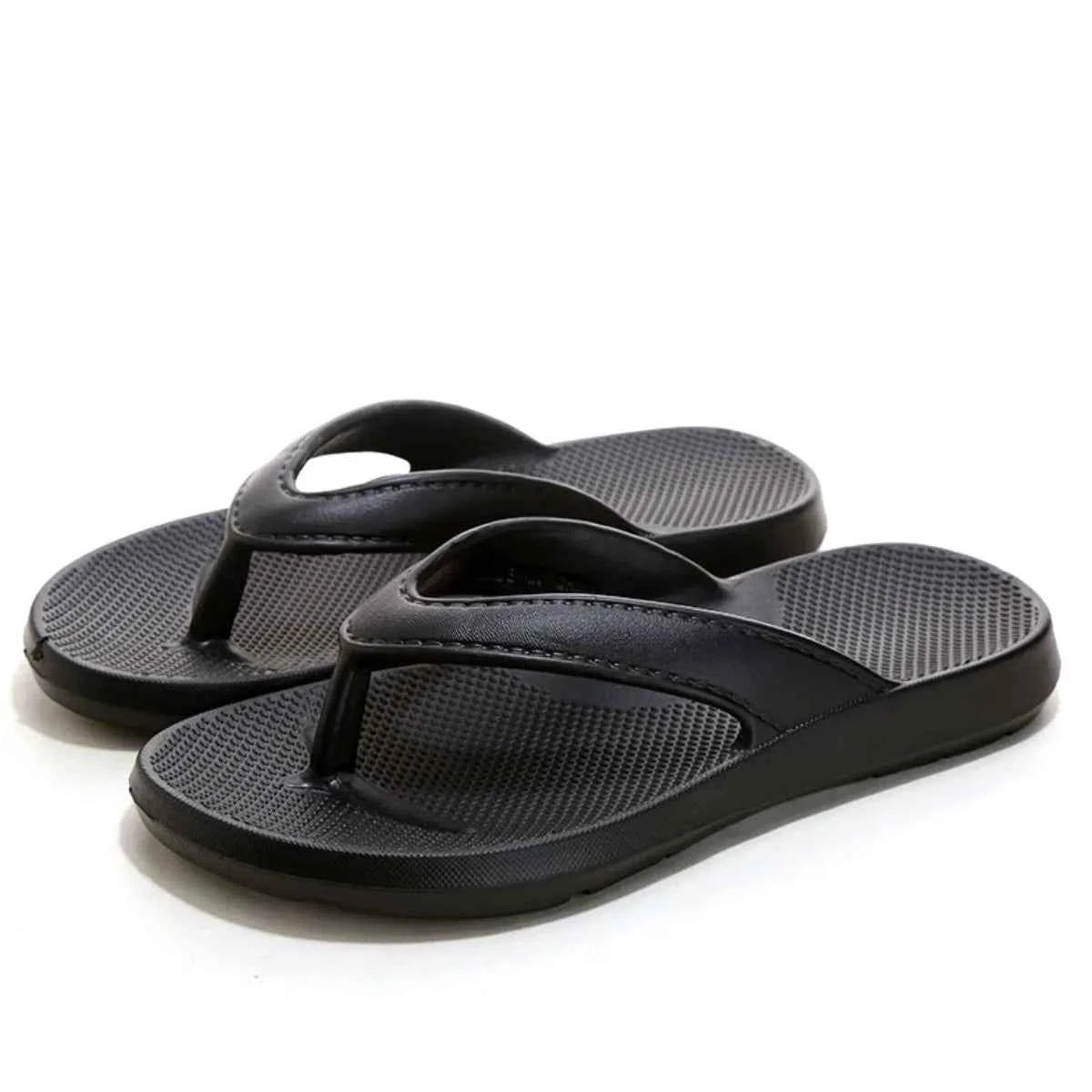 Toe Post Platform Slippers