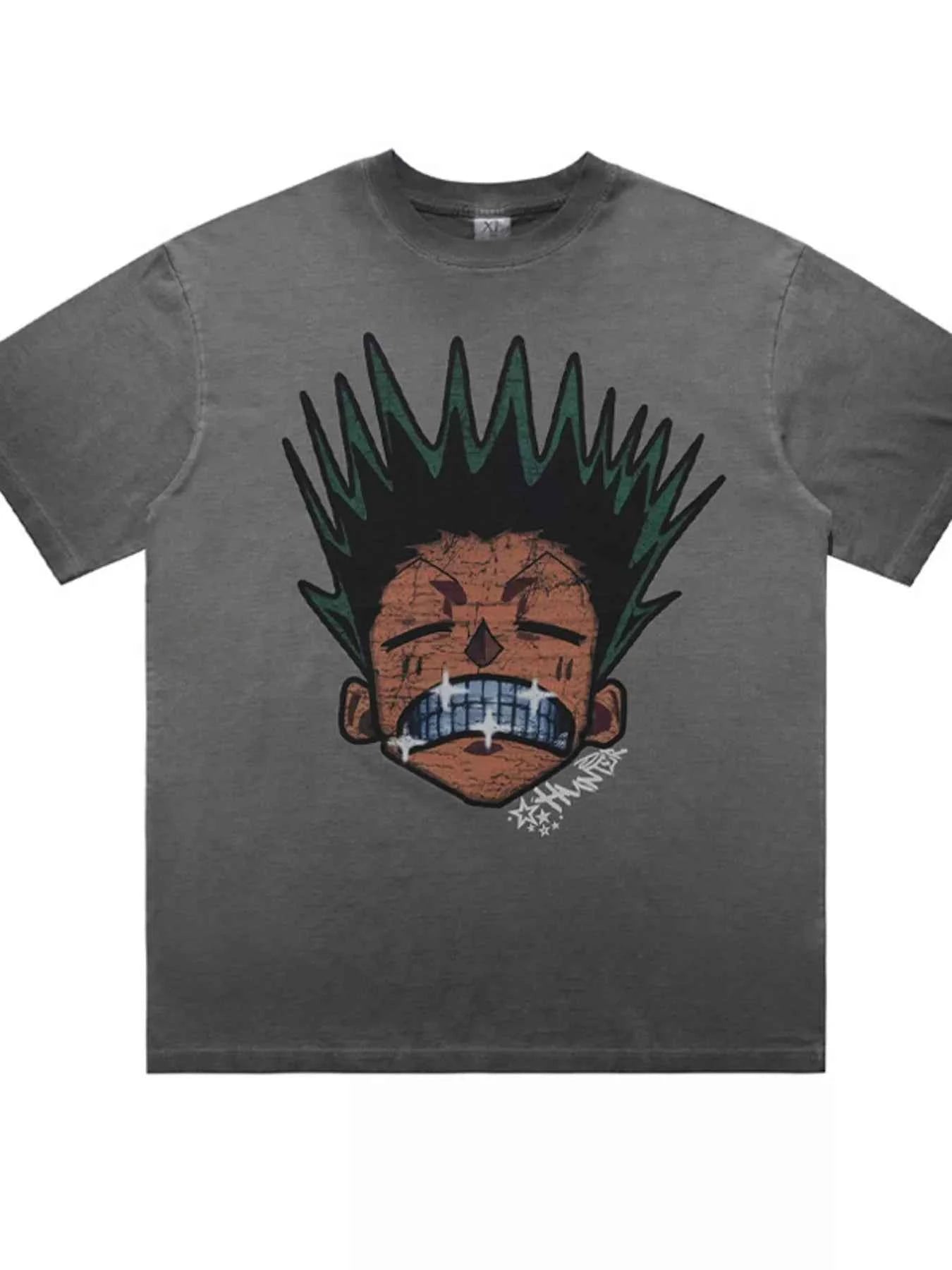 Men's Graphic Round Neck Oversized T-Shirt