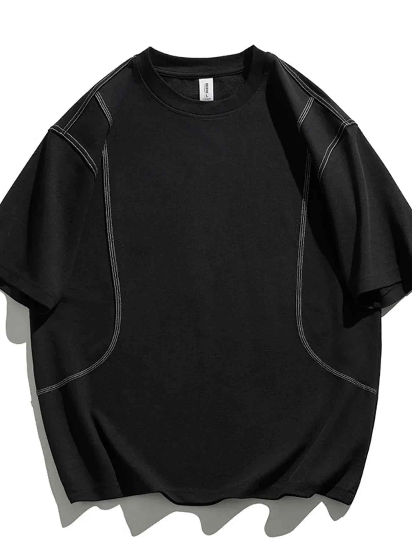 Men's Plus Size Round Neck Short Sleeve T-Shirt