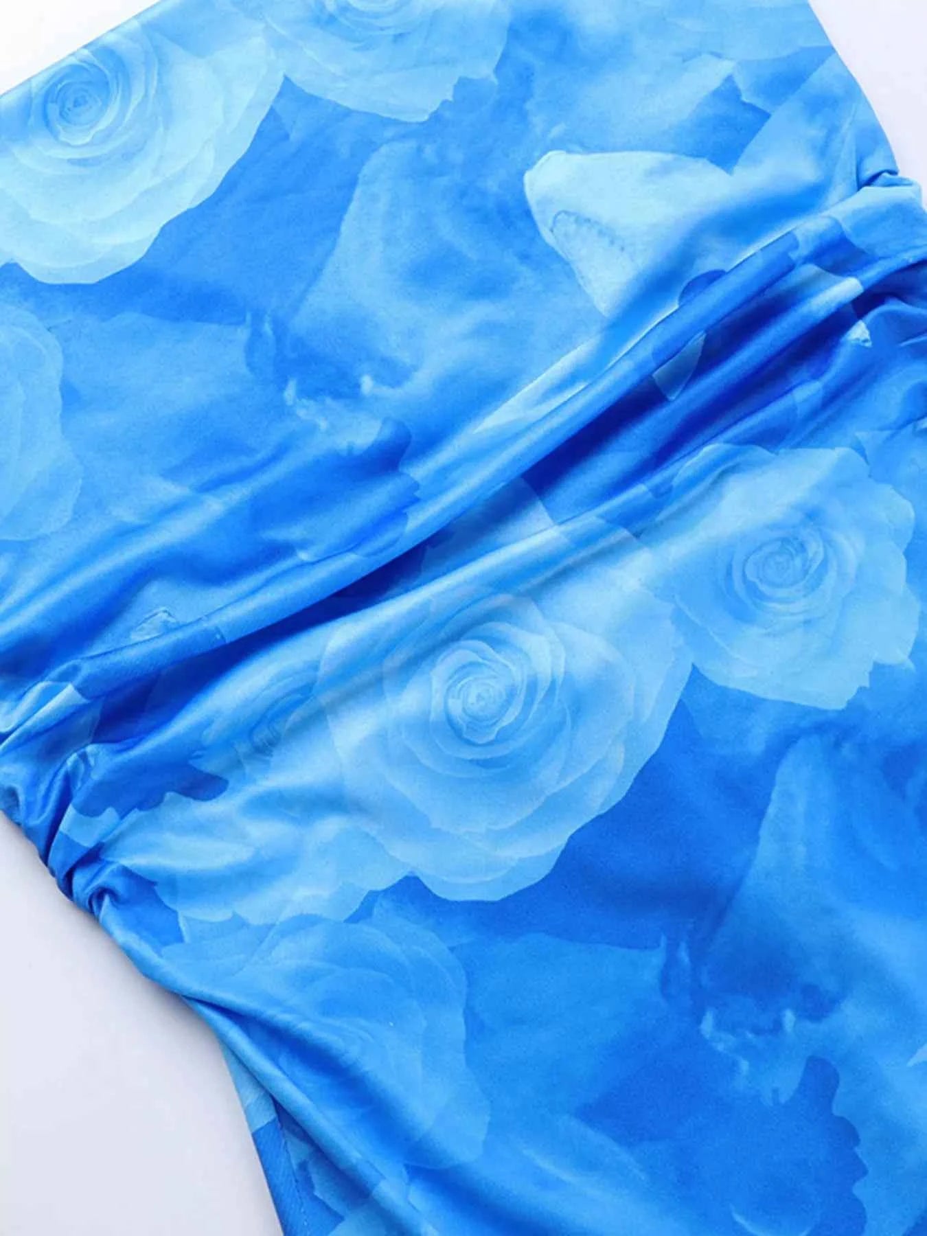 Floral Print Spaghetti Strap Maxi Cami Dress