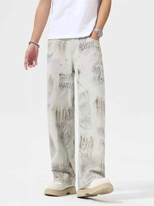 Men's Full Size Casual Loose Fit Pants Plus Size