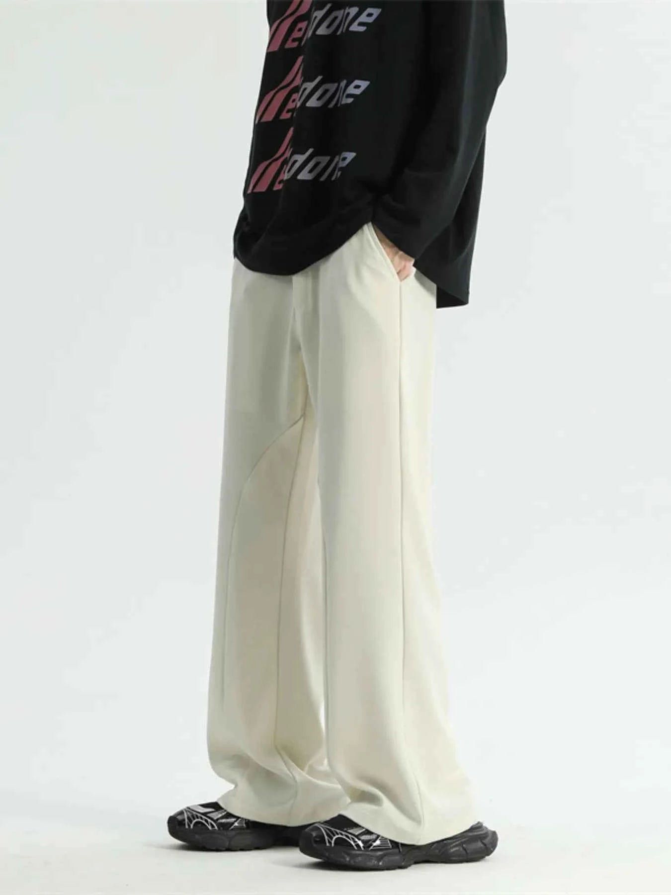 Men's Full Size Classic Bootcut Pants Plus Size