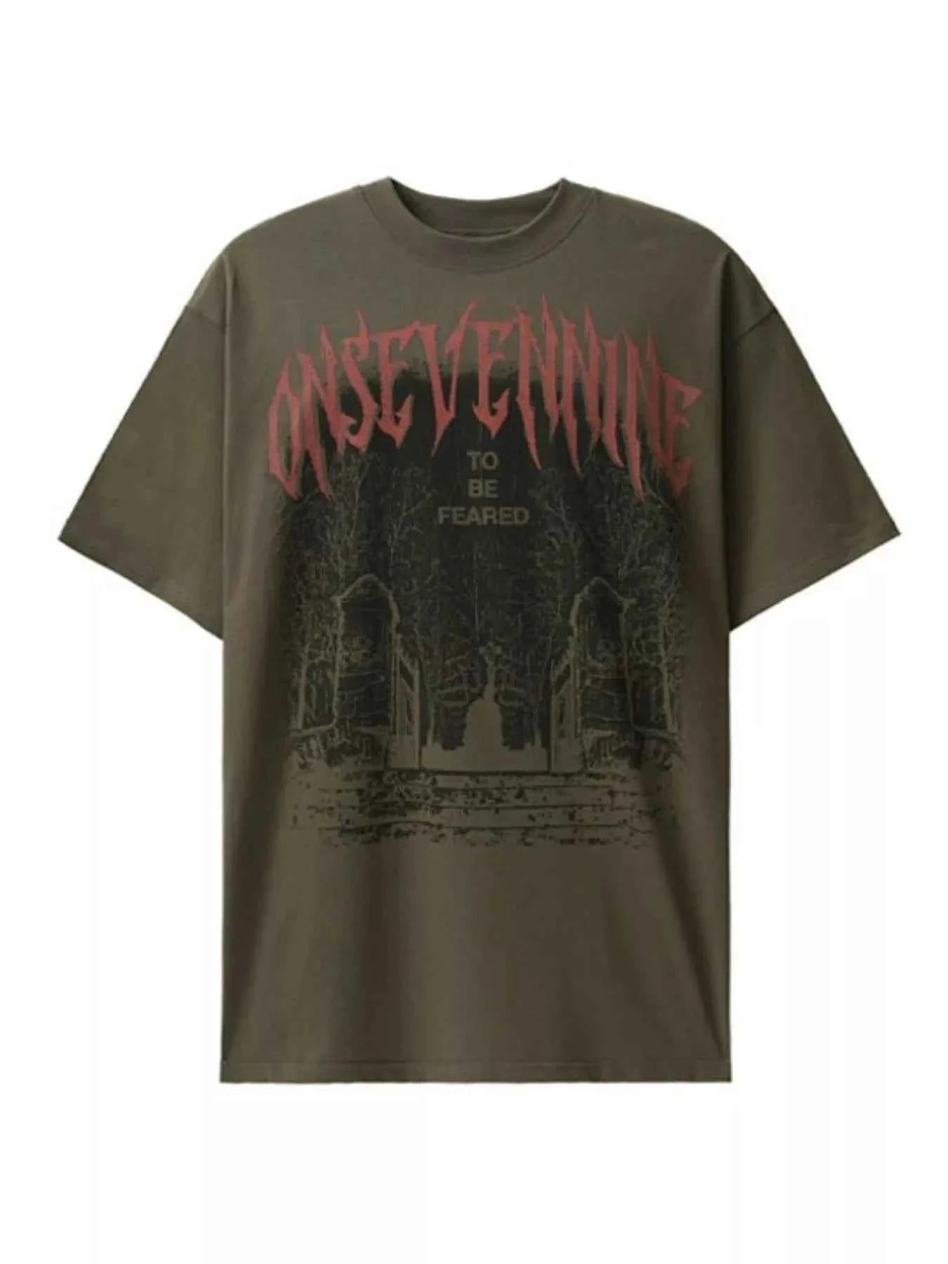 Men's Graphic Round Neck Short Sleeve T-Shirt