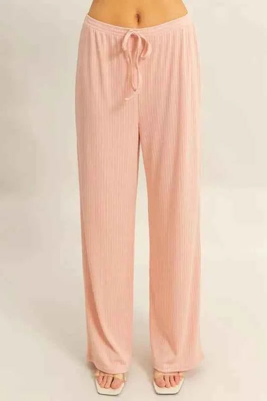 HYFVE Rib Knit Cami Top and Pants Set