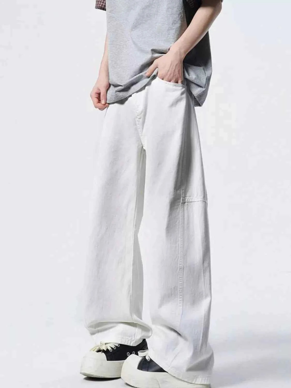 Men's Wash Relaxed Fit Jeans