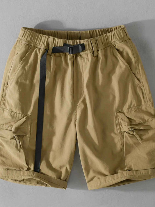 Men's Drawstring Cargo Shorts