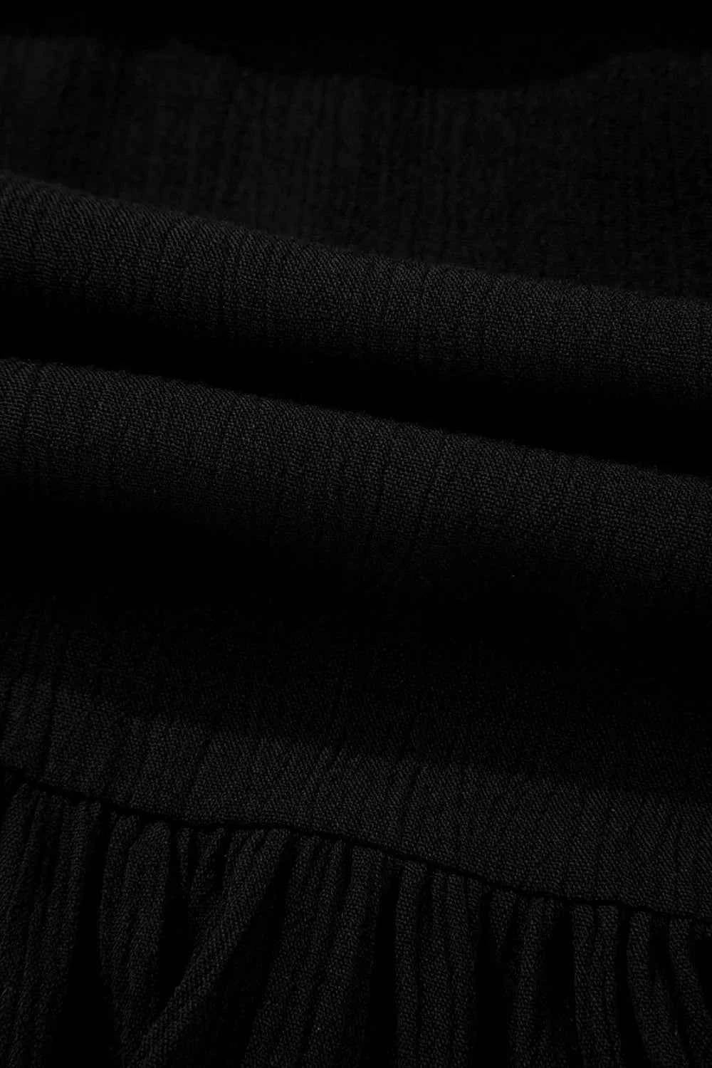 Floral Ruffled Hem Embroidery Cami