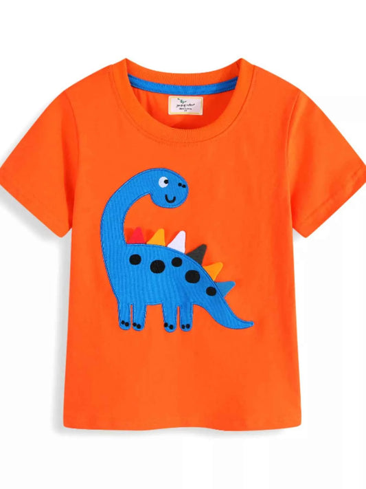 Children's Dinosaur Short Sleeve T-Shirt