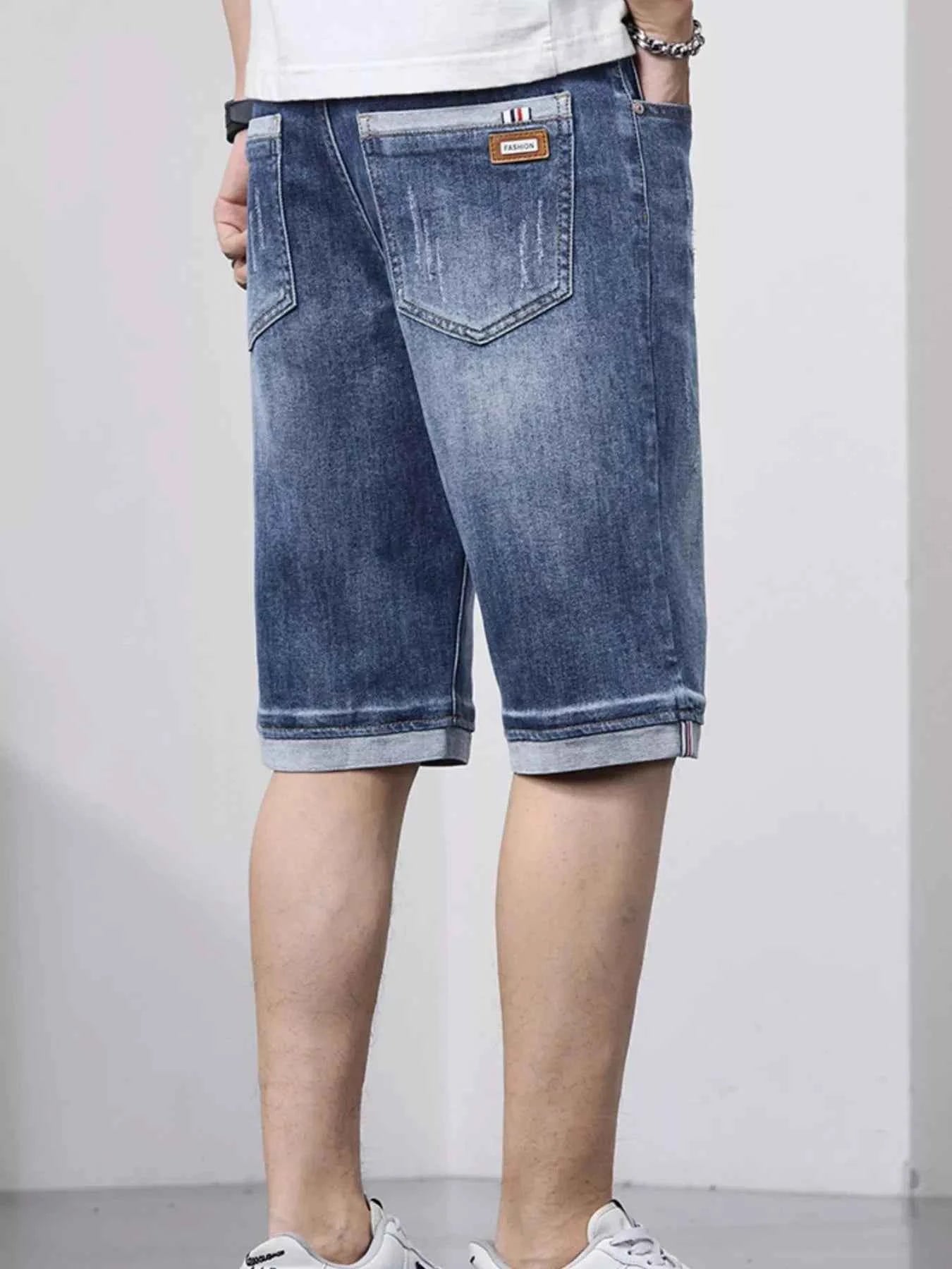 Men's Loose Fit Denim Shorts
