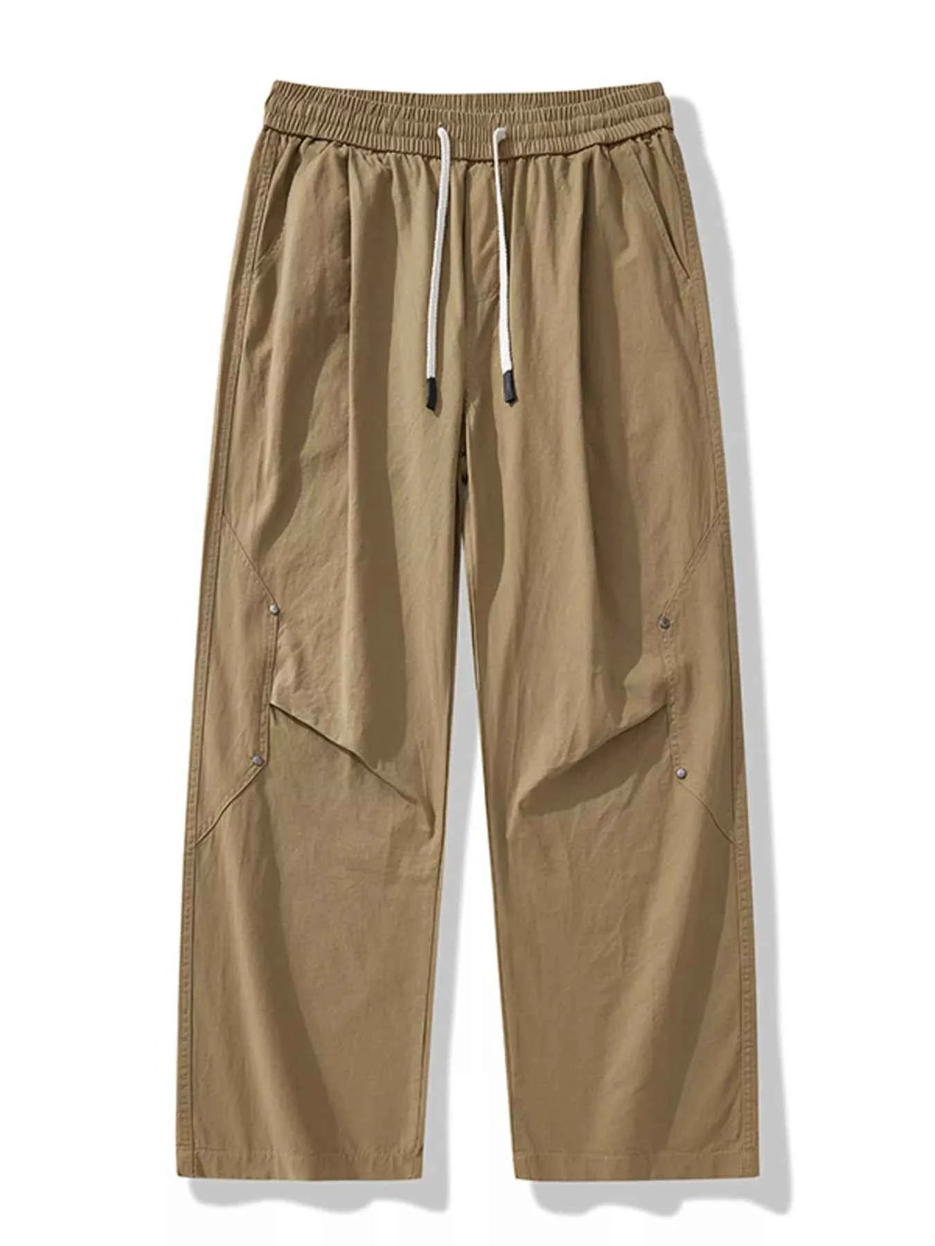 Men's Plus Size Loose Fit Drawstring Cargo Pants