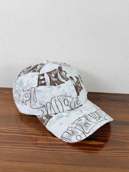Distressed Adjustable Baseball Cap