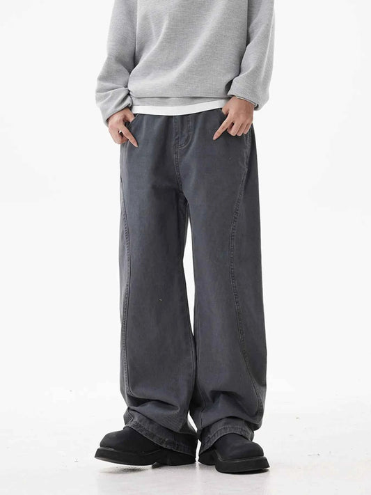 Men's Wide Leg Casual Pants