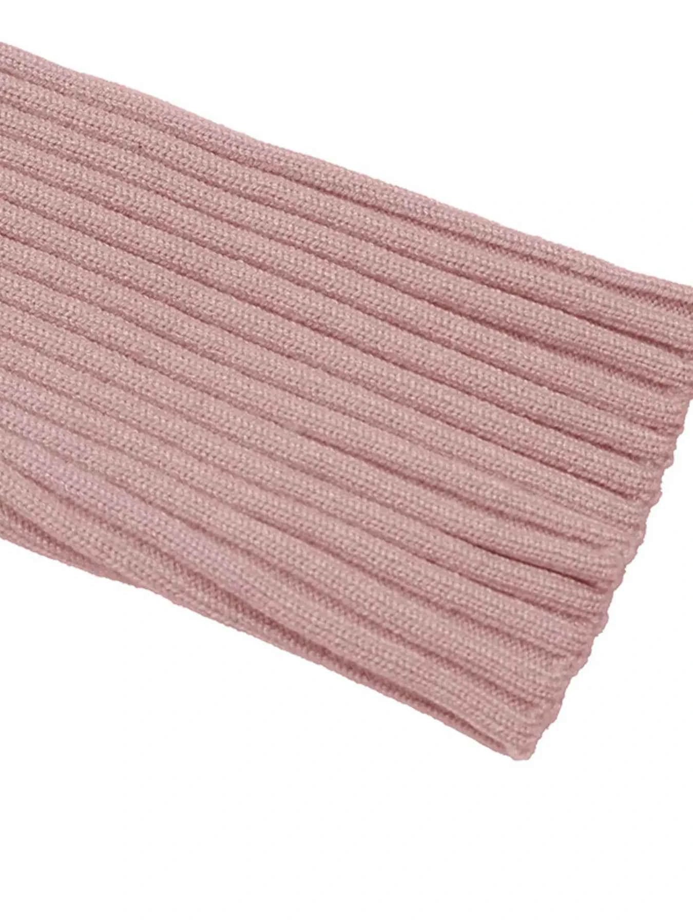 Ribbed Knit Square Neck Bodycon Sweater Dress