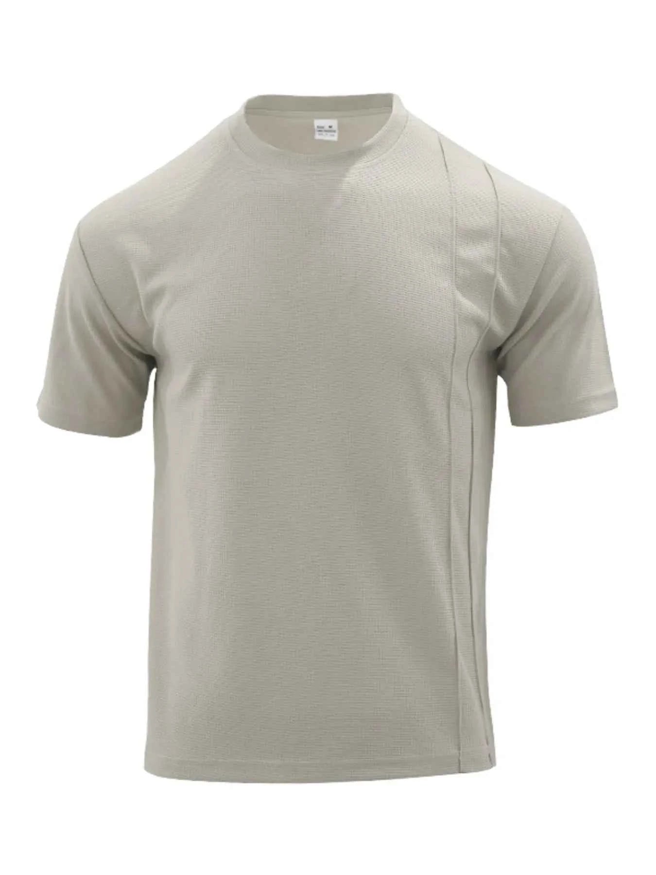 Men's Full Size Round Neck Tee and Shorts Set Plus Size