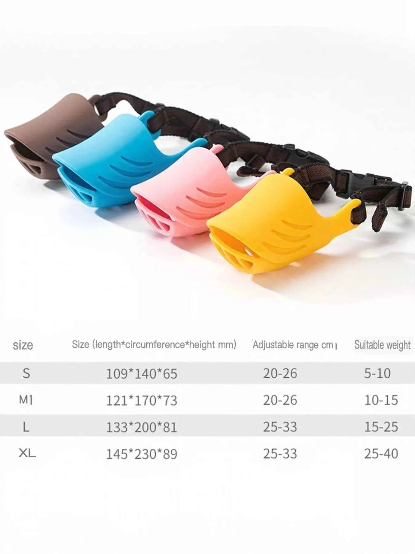 Duck-Billed Style Pet Muzzle