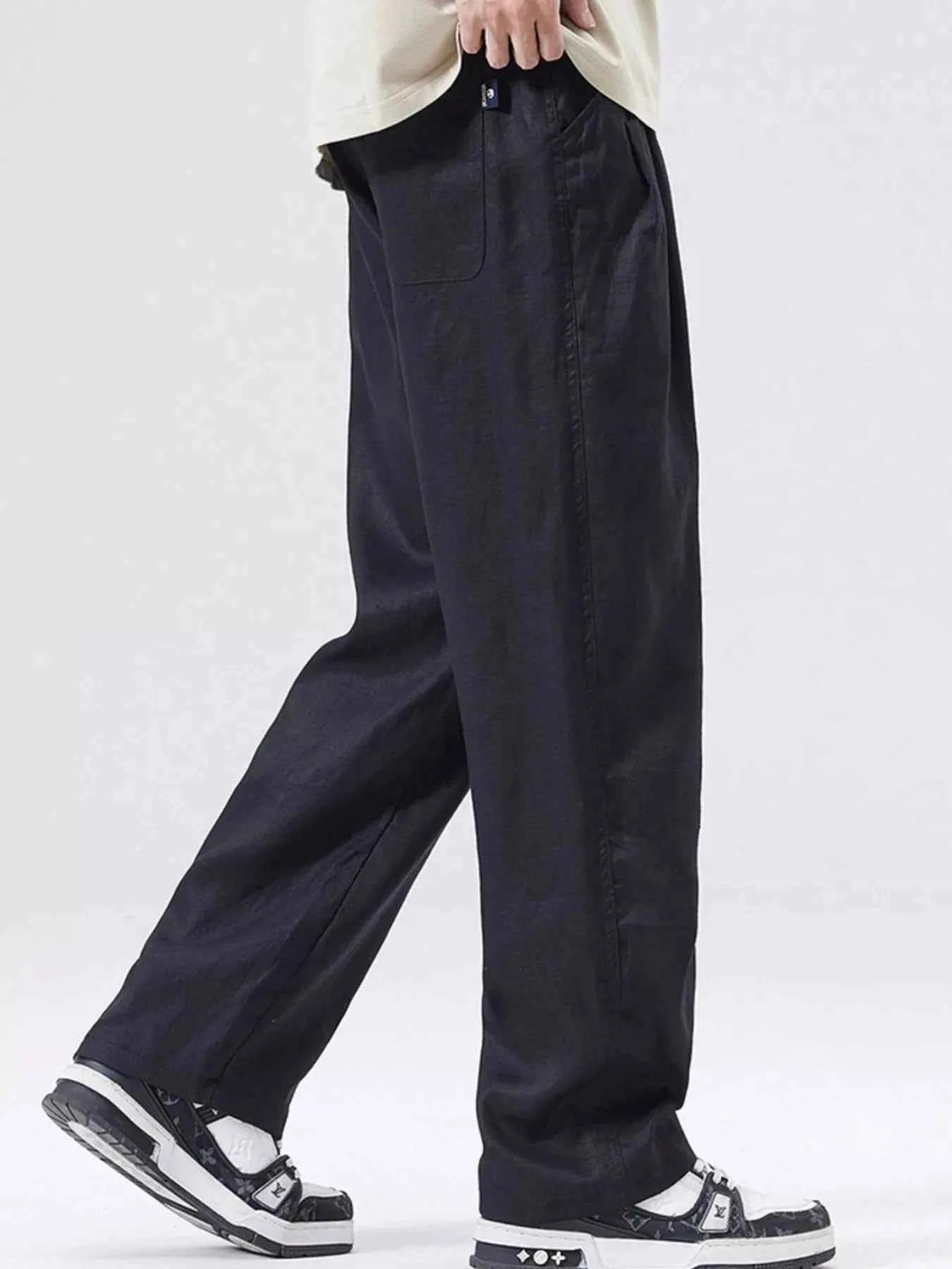 Men's Full Size Wide Leg Pants Plus Size